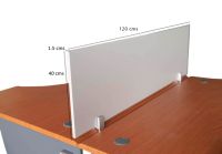 Deler 120 Silver Wood Divider Panel