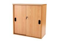 Grigio Sliding Door Cabinet Configurable