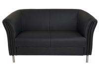 Arika 2389 Two Seater Sofa Black PU