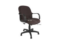Clifton 1002 Low Back Chair Brown