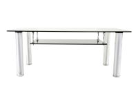 Verre 391-120 Glass Coffee Table