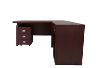 Dupla 3216 Modern Executive Desk Red Cherry Refurbished