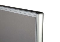 Enva GT60 120 Height Fabric 80 Width Aluminium Office Partition Panel