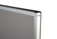Enva GT60 160 Height Fabric 100 Width Aluminium Office Partition Panel