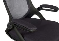 Etra 0016 Medium Back Ergonomic Mesh Chair Black