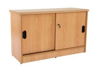 Bess 180 L Office Desk-Cabinet with Fixed Drawers