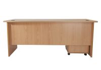 Mahmayi New Age 180 Office Desk with Mobile Drawers For Conference Room, Meeting Room, Multipurpose Office Desk 