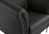 Arika 2389 Single Seater Sofa Black PU