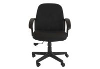 Iris 587-1 Low Back Chair Black