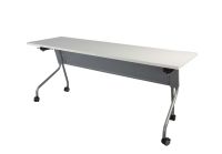Mahmayi 3126 Modern Folding Table White- For Multi-Purpose Uses.