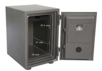 Mahmayi Secure SD103T Modern Fire Safe with Dial and Key For Home Office 51Kgs