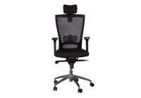 SleekLine 1601B High Back Ergonomic Mesh Chair Black
