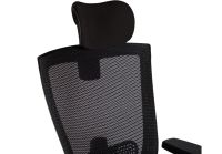 SleekLine 1601B High Back Ergonomic Mesh Chair Black
