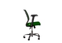 Sleekline 1610 Low Back Chair Green Mesh