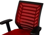 Sleekline 1610 Low Back Chair Red Mesh
