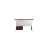 Stazion 1260 Modern Office Desk Apple Cherry with drawers
