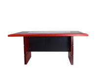 Zelda N31E-18 Conference Table Red Mahogany