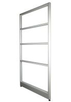 Enva GT60 200 Height Full Glass 100 Width Aluminium Office Partition Panel