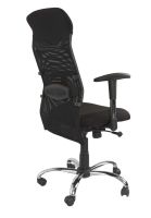 Mia 726 High Back Ergonomic Mesh Chair Black
