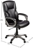 Ultimate AM Basics Modern Highback Executive Ergonomic Chair with Leatherite PU
