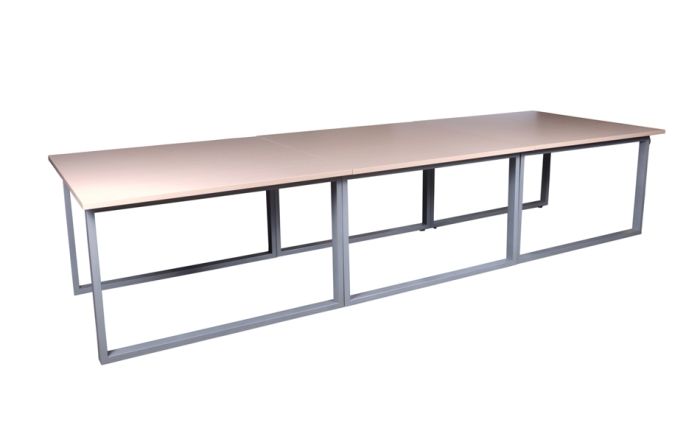 Carre 020-360 Rec Square Modular Conference Table Oak