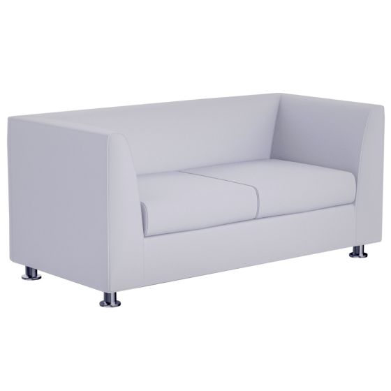 Mahmayi 679 Double Seater PU Sofa - White