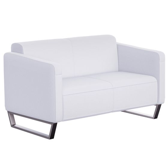 Mahmayi 2850 Double Seater PU Sofa - White