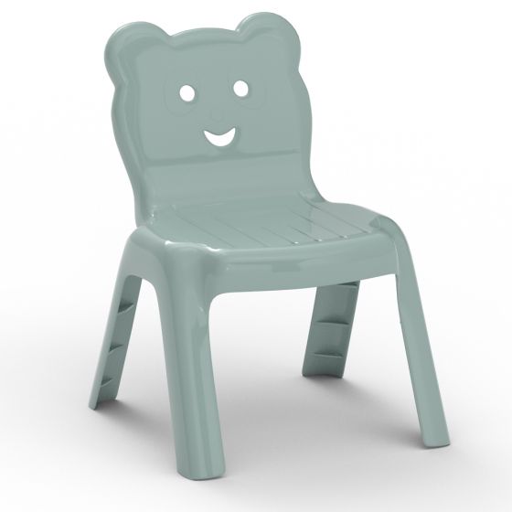 Mahmayi CHC1 Kids & Child Chair with Sturdy Plastic Material - Grey