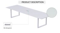 Vorm 136-24 6 Seater White Conference-Meeting Table