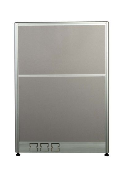 Enva GT60 120 Height Fabric 80 Width Aluminium Office Partition Panel