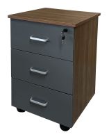 Noce S608 160cm Modern Executive Desk Dark Walnut