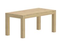 Mahmayi Modern Wooden Dining Table, 6-Seater for Kitchen, Dining Room, Living Room-160cm, Natural Davos Oak