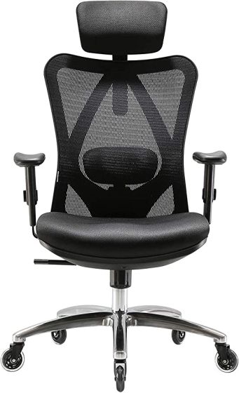Mahmayi M18-025 High Back Mesh Chair with Customized Flexible Castor Wheels