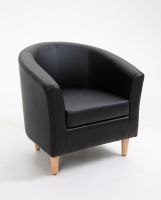 Ultimate C8000 Modern Lounge Chair Black
