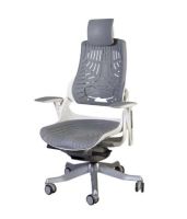 Robotto 608-609 Ergonomic Mesh Chair Grey Elastomer Configurable