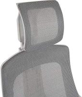 High-Back Modern Office Ergonomic Mesh Chair, Office Home Chairs With Adjustable-Backrest and Caster wheel Support - White