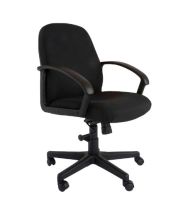 Iris 587-1 Low Back Chair Black