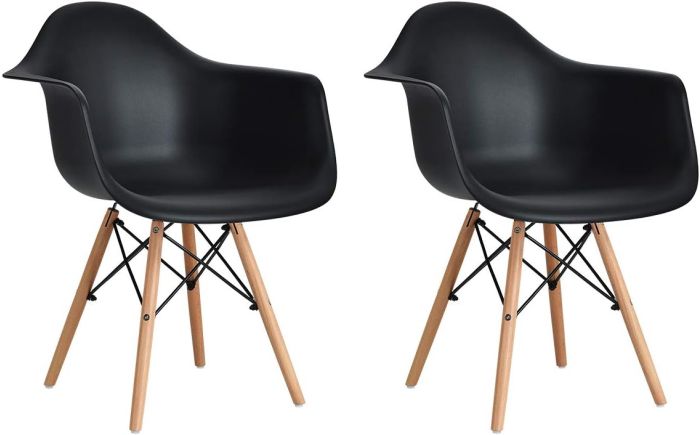 Ultimate Eames Style DAW ArmChair Pack of 2