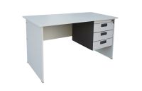 Mahmayi MP1 120x60 Limited Edition Writing Table With Hanging Drawers - Grey