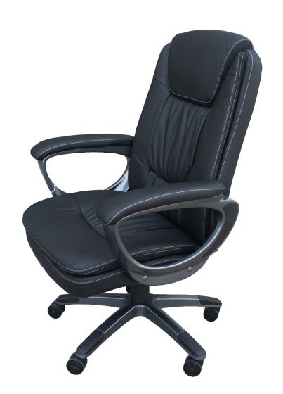 Eve Executive Chair Black PU Configurable