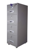 SecurePlus 680-4DK 4 Drawer Fire Filing Cabinet 300Kgs - Digital