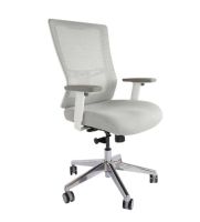 Isu 95550 High Back Ergonomic Mesh Chair White