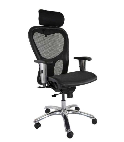 Ceara 93566 High Back Ergonomic Mesh Chair Black