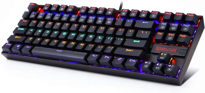 Redragon LED Backlit Mechanical Gaming Keyboard (Black)