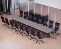 Mahmayi Modern Conference Table for Office, Office Meeting Table, Conference Room Table - Configurable