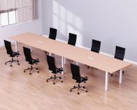 Figura 72-36 8 Seater Oak Conference-Meeting Table