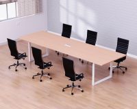 Vorm 136-24 6 Seater Oak Conference-Meeting Table