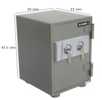 Mahmayi Secure SD101T Fire Safe with 2 Key Locks Living Room Safe, Office Safe - 30Kgs