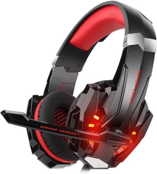 AM G9000 RED GAMING HEADPHONE