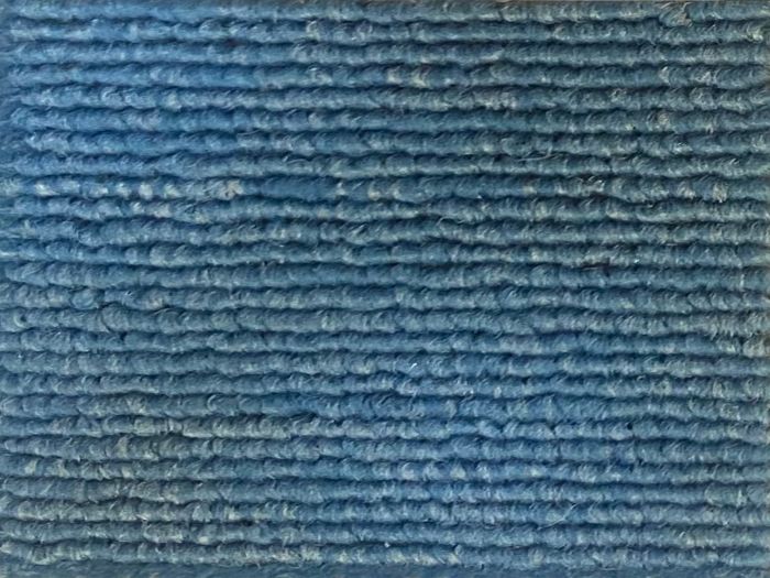 Mahmayi Sky Non-woven PP Fabric Floor Carpet Tile for Home, Office (50cm x 50cm) Per Square Meter With Free Professional Installation - Smalt Blue